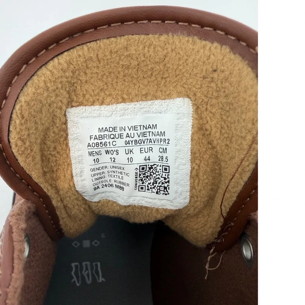 Converse Chuck Taylor All Star High Street Brown Water Repellent M10 W12 107-07